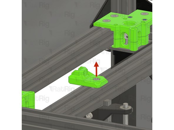 Remove the M6x12 Cap Head Screw