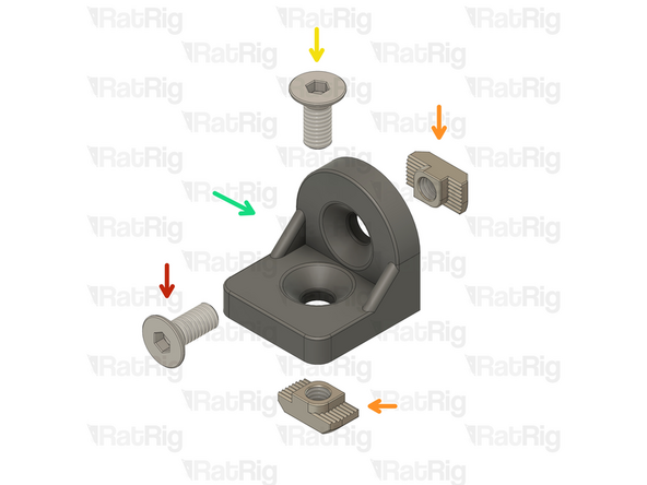 M6 x 15 mm Countersink Screw