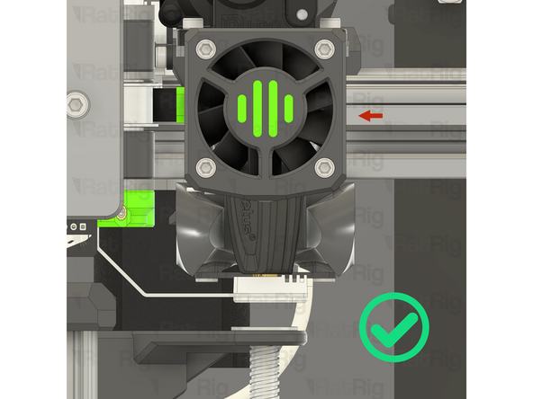 Move the left toolhead over the Oozeguard. The silicone and arm should flex out of the way and allow the nozzle to sit firmly on the pad