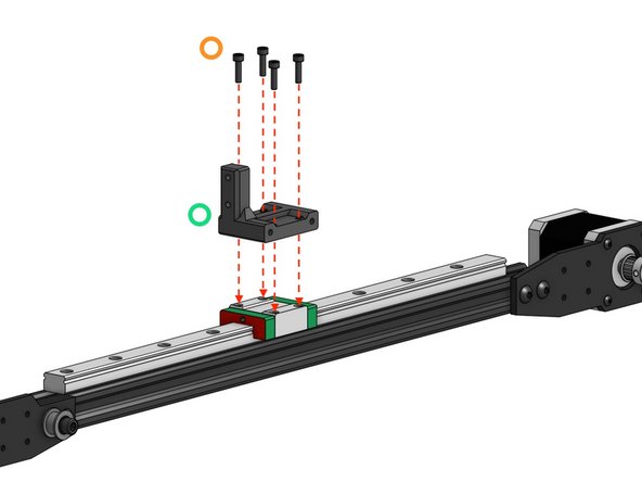 Assemble your EVA carriage(s) on the X Axis Assembly.