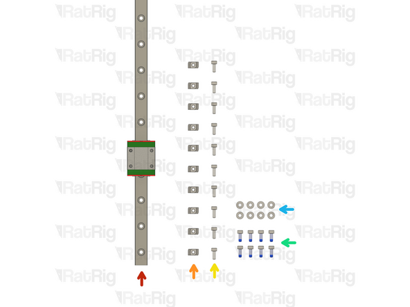 475mm MGN12C Linear Rail