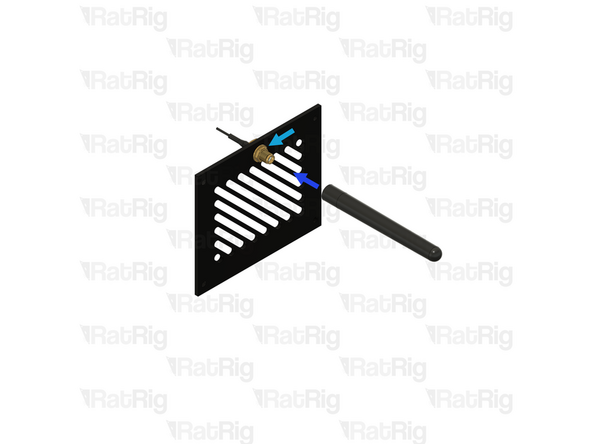 1x IPEX to SMA female WiFi pigtail