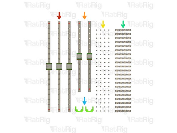 3x 400mm MGN12 Linear Rail