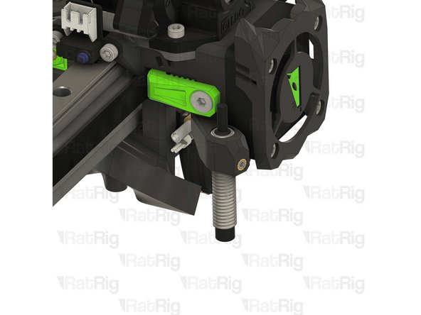 Insert the SuperPinda into the printed part, from the top