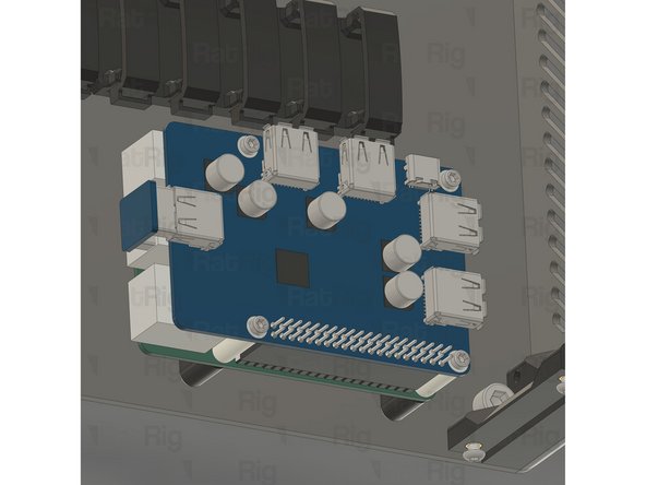 Do not overtighten the screws to avoid damaging the PCBs.e.