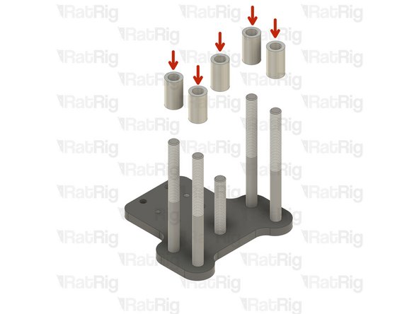 Aluminium Spacer 5x8x14mm