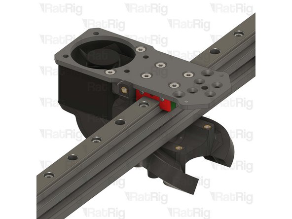 Pay special attention to the fan airflow, it should blow the air towards the cooling duct. Most fans have a small arrow indicating the airflow