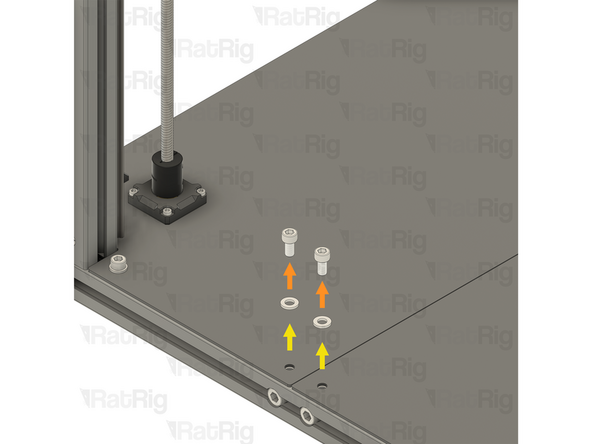 2x M6x12 Cap Head Screw