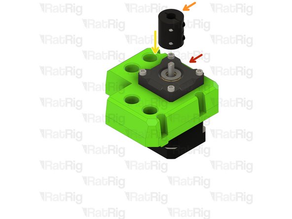 Assembly from the previous step