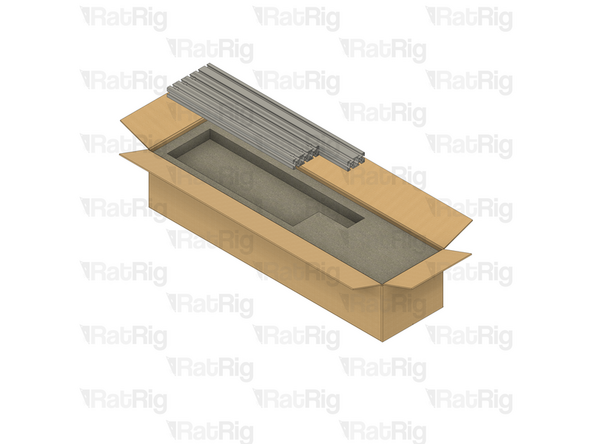 V-Core 4.0 - 300: Rat Rig V-Core 4.0 - CNC Milled Profile Pack v1.0 - 300 (SKU: HW3984MK)