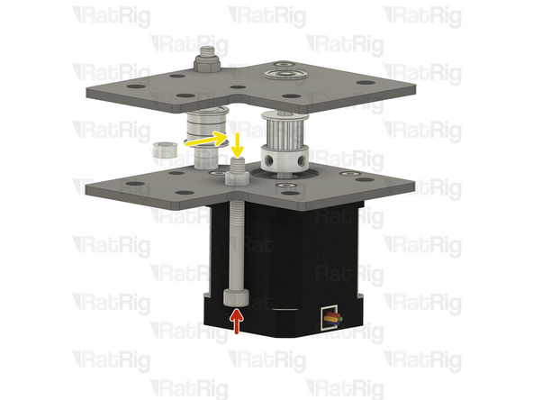 Insert it in the designated hole and push it in 5-10mm