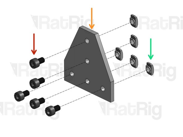 While most KillerBee versions include 1 T-Joining Plate, the 1515 includes 2. Repeat this step twice in that case.