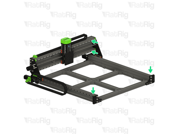 Insert an HG25 screw cover into each screw hole of the HG25 linear rail