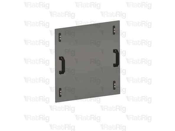 Door magnet panel assembly