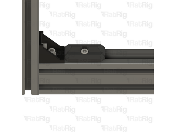Tighten the M6x12 marked screws to secure the magnetic latches to the door