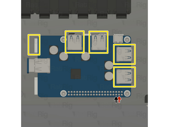 Connect the Red  Jumper Wire ( Length: 500mm ) to the designated pin.