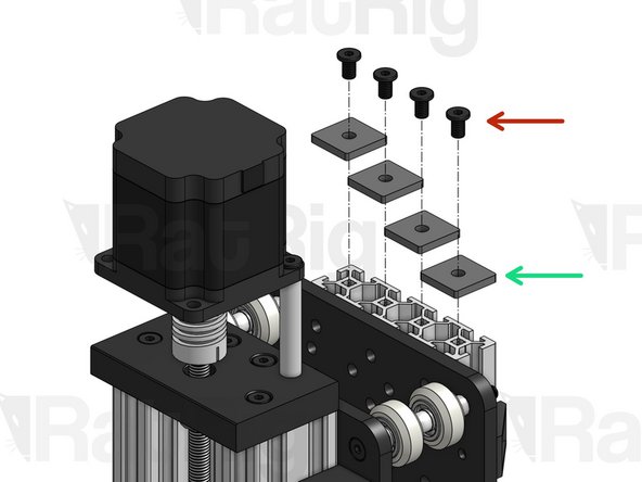 Low Profile Screw M5x8mm