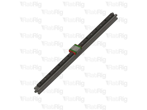 Set the linear rail and 2020 aluminium profile assembly aside, they will be reinstalled later in the guide