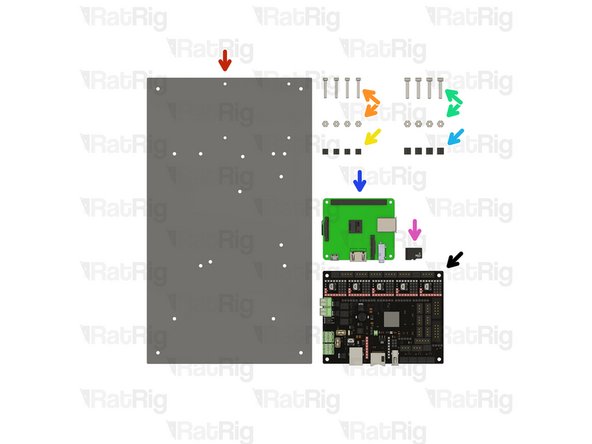 1x Electronics Panel - Board