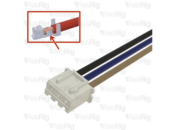 Cut the cables to the final length, double check if the cable has the appropriate length before cutting.
