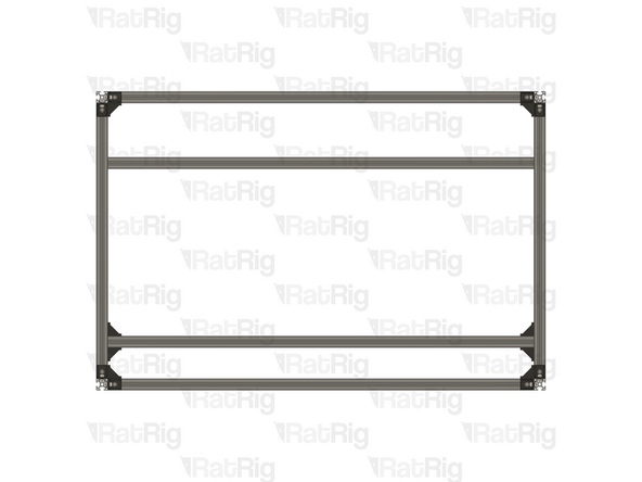 Repeat the instructions in the previous step to install the remaining 3x 3030 cast 90 degree corner assemblies