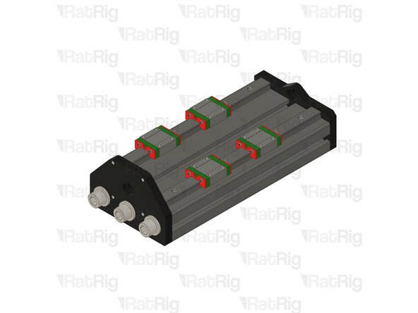 Install the Z Joiner assembly on the linear rails.