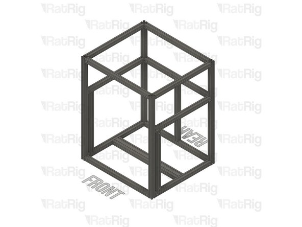 Be careful not to scratch the aluminium extrusions when assembling them