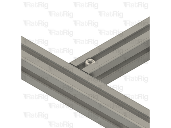 If correctly tightened, the Quick Connector T-Nut Pin should still move slightly backwards and forwards, but should not come loose