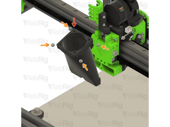 EVA3 40mm_fan_inlet Printed Part