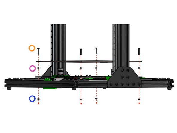 Glue your heat pad to the BOTTOM SIDE of the bed plate. Be careful not to place the pad over any of the bedplate holes.