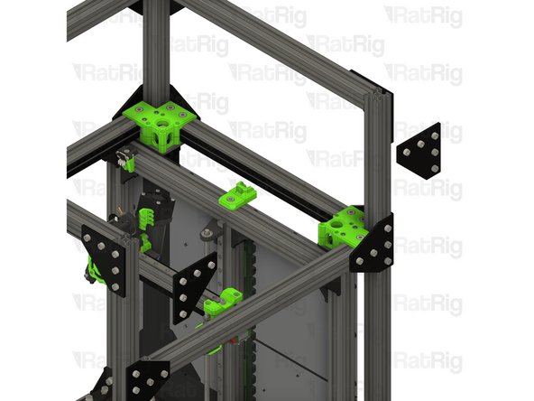Corner plate assembly from Step 23 &amp; 27