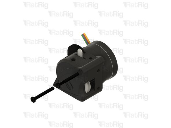 Remove the two M3x25 screws holding the Bondtech LGX Lite together