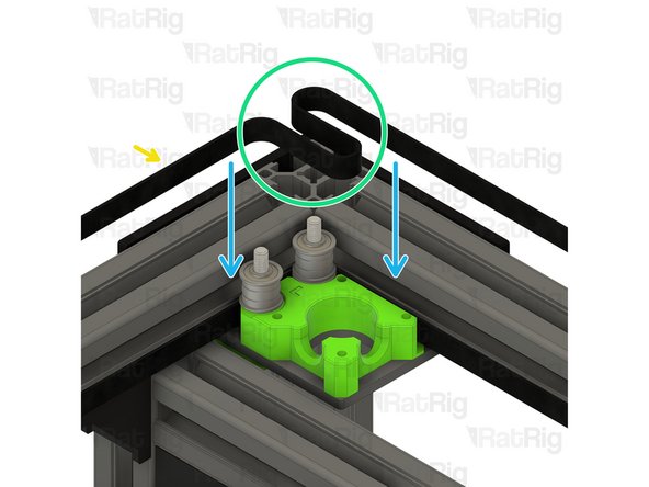 The CoreXY belt is provided in one continuous length. Unroll the belt and cut it in half to give you two belts of the same length