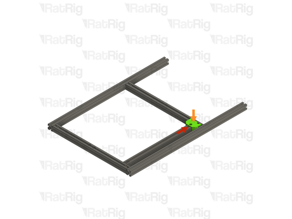 Move the Frame Jig to the marked position