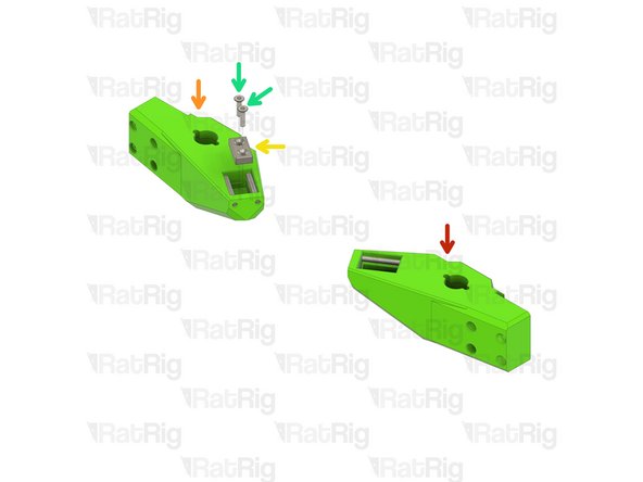 Left Bed Arm Assembly