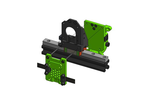 Attach the back and tighten firmly.