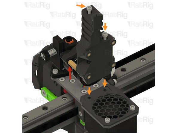 Do not overtighten the brass spacer as it is possible to strip the threads