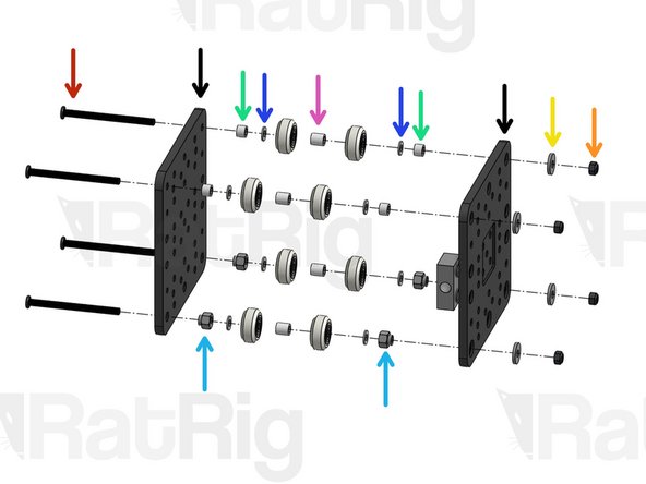 Low Profile Screw M5x65mm