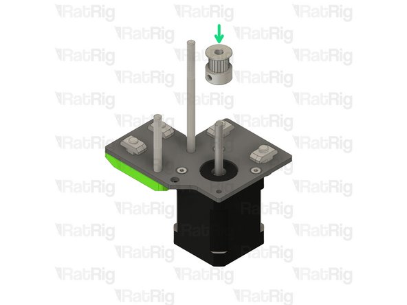 Insert the M5x85 Cap Head Screw all the way