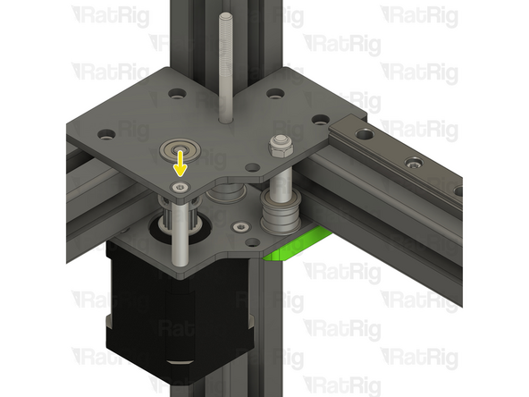 Ensure the bearings rotate freely.