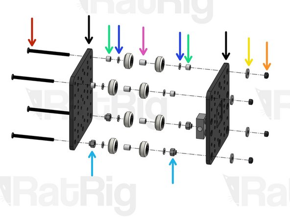 Low Profile Screw M5x65mm