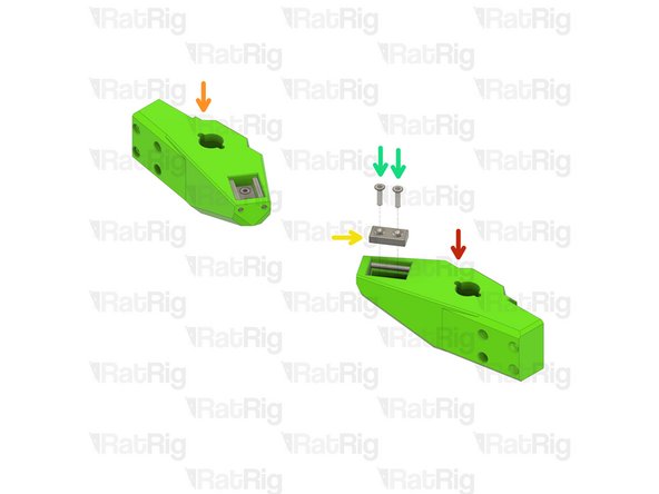 Right Bed Arm Assembly