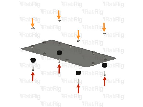 (8x) M5x12 Cap Head Screw + M5 Washer