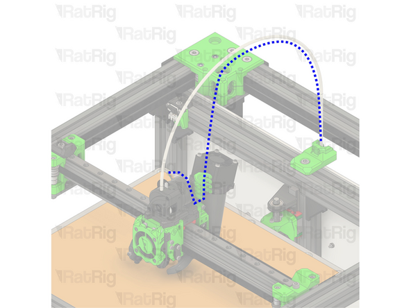 Some Extruders like the LGX Lite and the Orbiter have an embodied cable.  Ignore the designated cable above.
