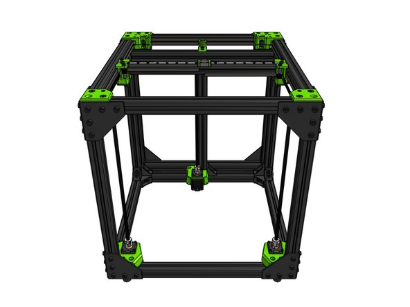 This guide does not include the assembly of an EVA carriage - your chosen EVA variant can be assembled last