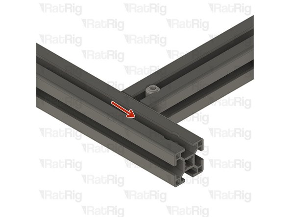 This step is intended to demonstrate how the quick connectors operate, the actual assembly process begins in Step 6