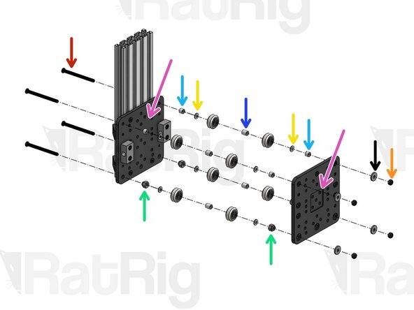 Low Profile Screw M5x65mm