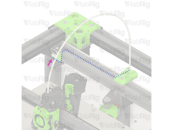 Disconnect the Y-axis endstop wiring from the Y-axis endstop