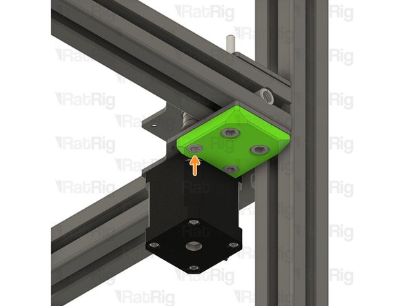 Tighten the M5x45mm Cap Head Screw