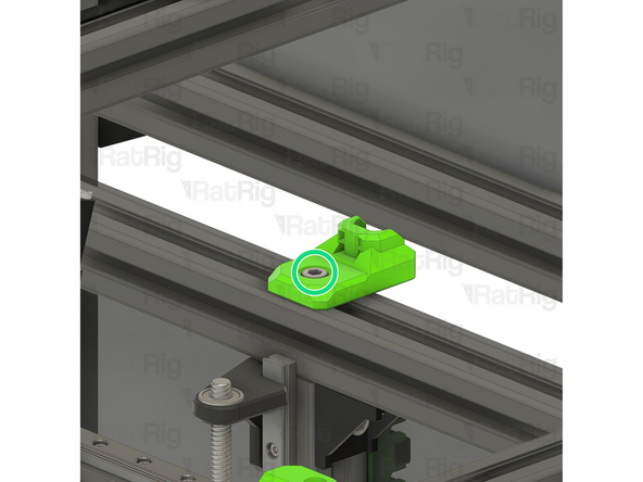 Check that the cable guide is in the middle of the frame